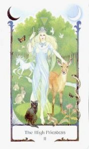 The High Priestess Tarot Card - Tarot of the Old Path
