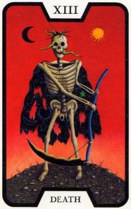 Death Tarot Card - Tarot of the Witches