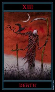 Death Tarot Card - The Gothic Tarot Deck