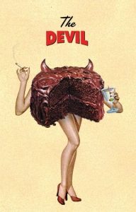The Devil Tarot Card - The Housewives Tarot Deck