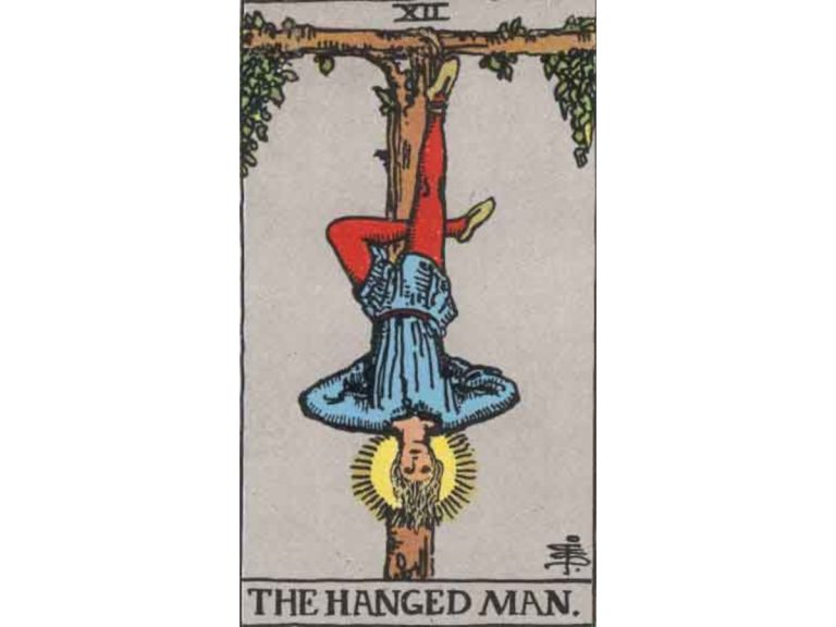The Hanged Man Tarot Card