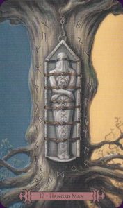 The Hanged Man Tarot Card - The Modern Spellcasters Tarot Deck