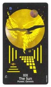 The Sun Tarot Card - Crow's Magick Tarot Deck