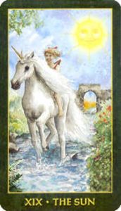 The Sun Tarot Card - Forest Folklore Tarot Deck