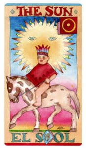 The Sun Tarot Card - Napo Tarot Deck