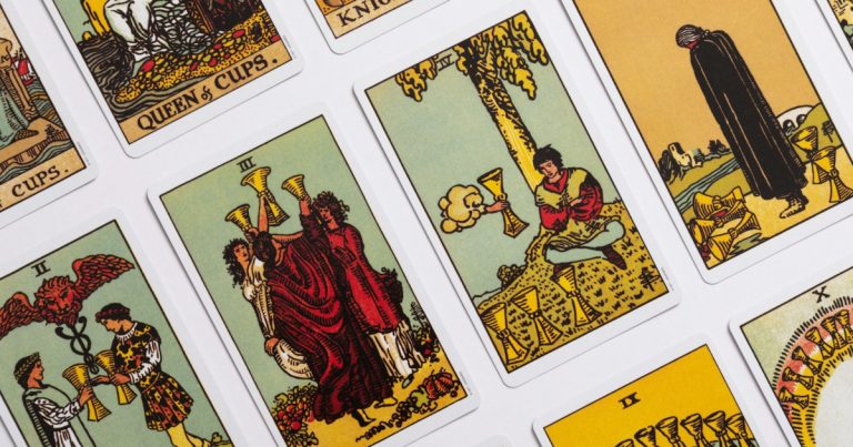list of tarot cards in order and meanings