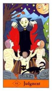 Judgement Tarot Card - The Halloween Tarot Deck